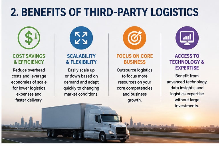 Third-party logistics benefits overview