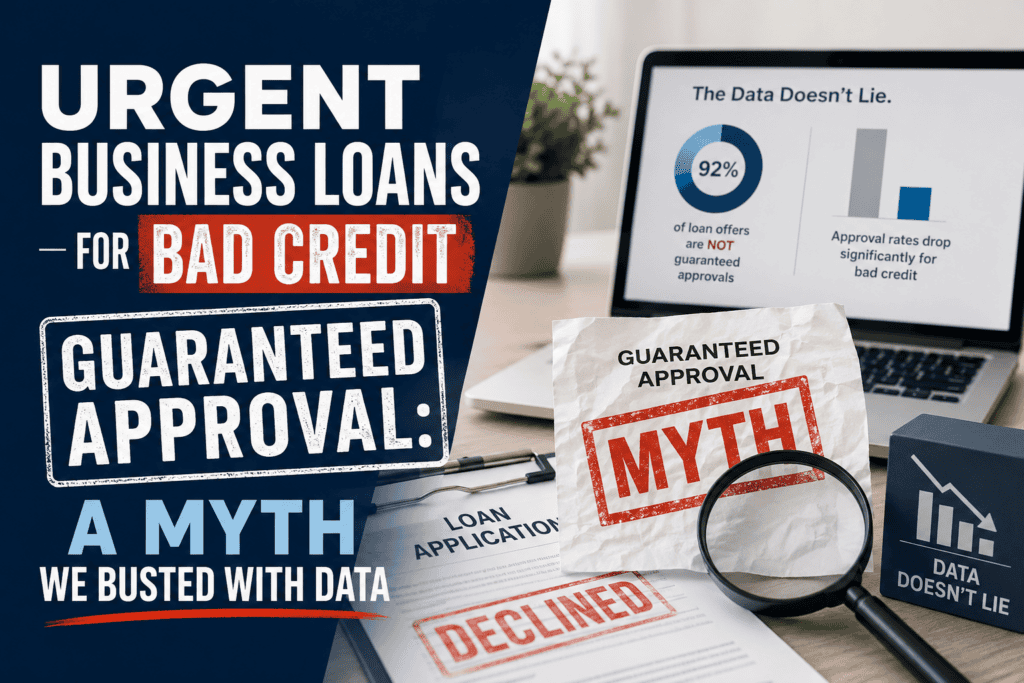 Urgent loans for bad credit advertised
