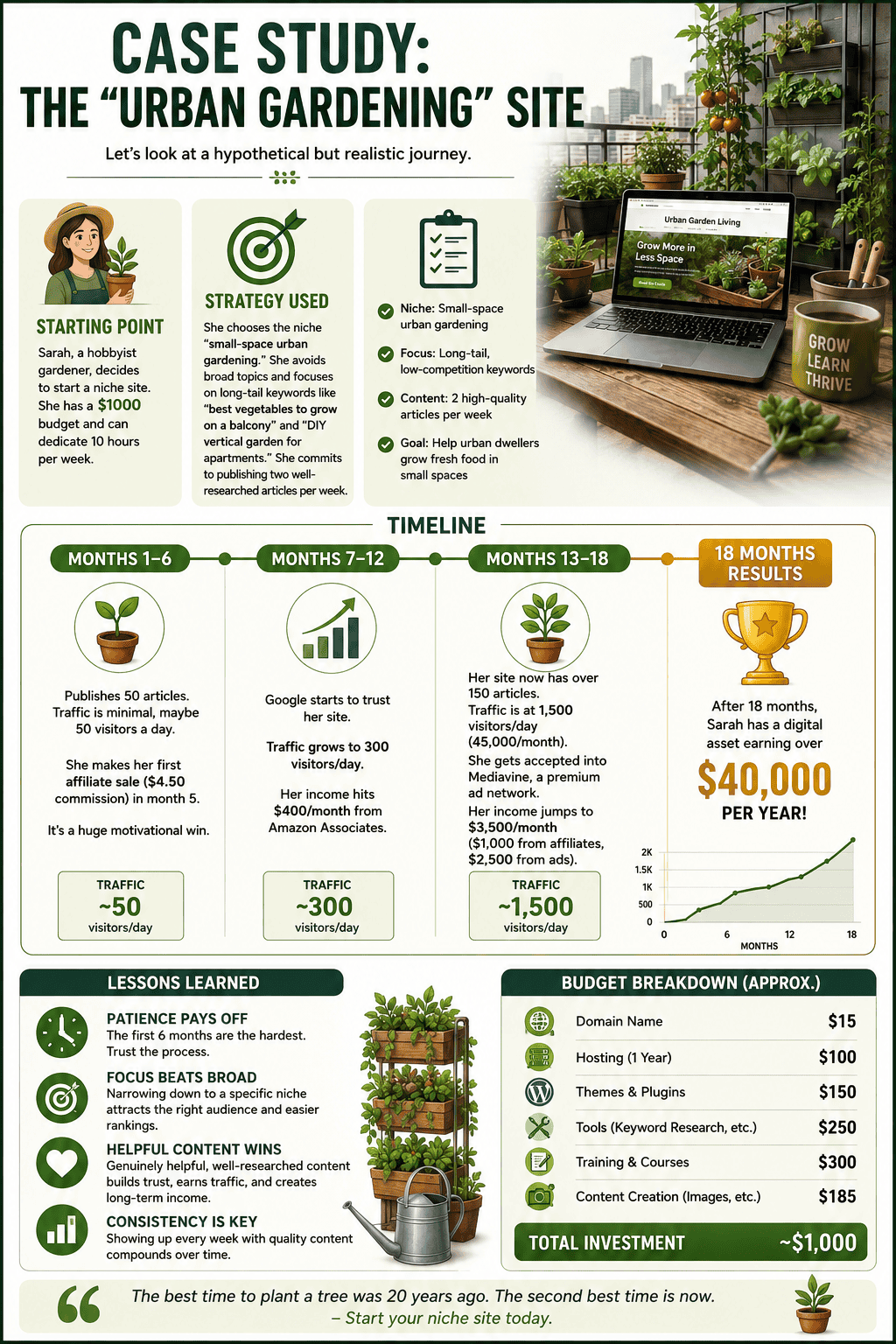 Case Study Niche Site