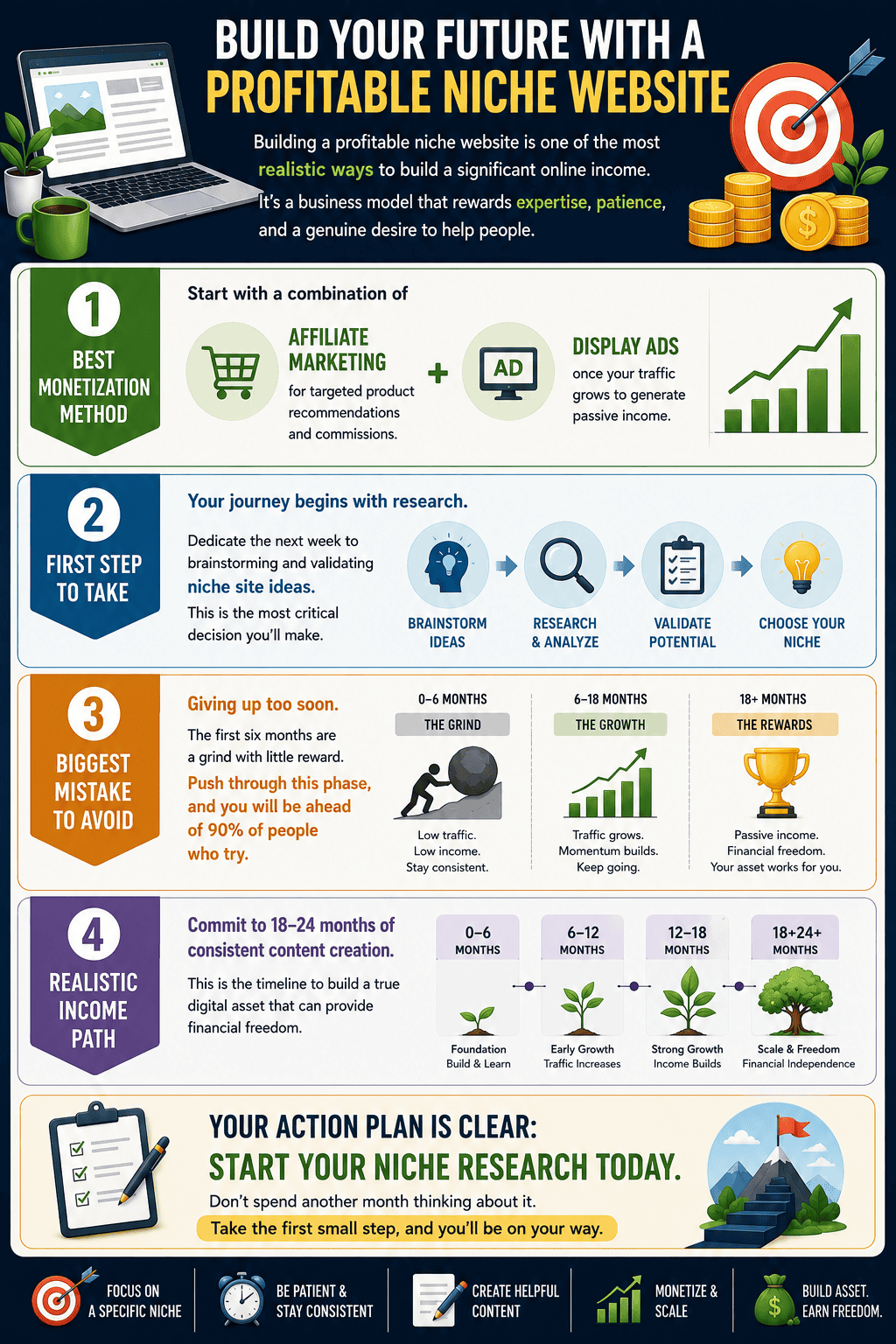 final thoughts on niche sites