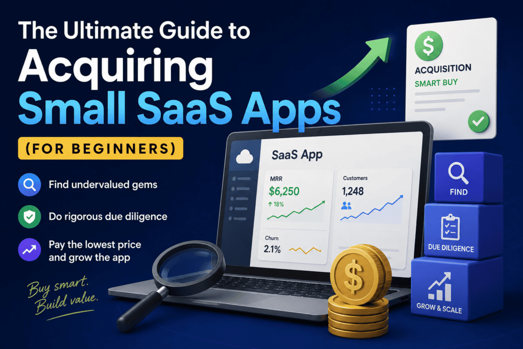 acquiring saas app